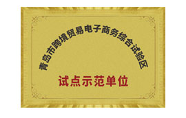 青岛市跨境贸易电子商务综合试验区试点示范单位